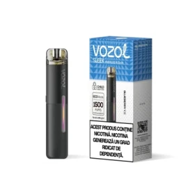 Narghilea electronica reincarcabila KIT SLEEK POD BLUEBERRY ICE | GALASUN