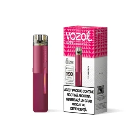 Narghilea electronica reincarcabila KIT SLEEK POD CHERRY ICE | GALASUN