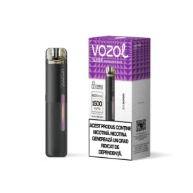 Narghilea electronica reincarcabila KIT SLEEK POD GRAPE ICE | GALASUN