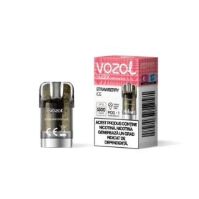 Narghilea electronica reincarcabila SLEEK POD STRAWBERRY ICE | GALASUN