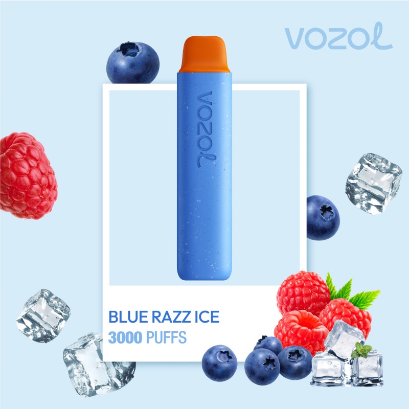 Star3000 Blue Razz Ice - Tigara electronica de unica folosinta - Vozol