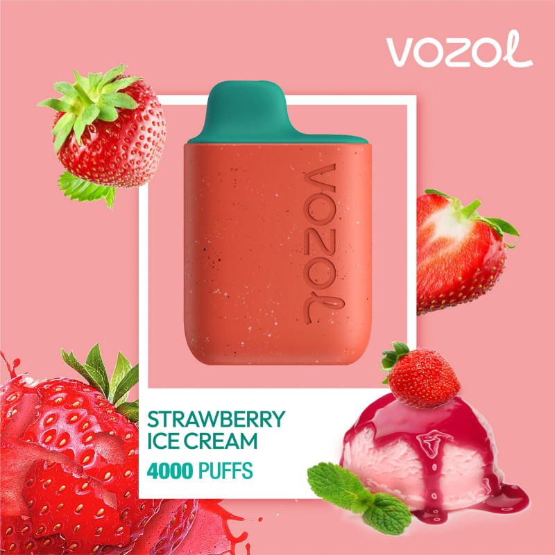 Star4000 Strawberry Ice Cream - Tigara electronica de unica folosinta - Vozol