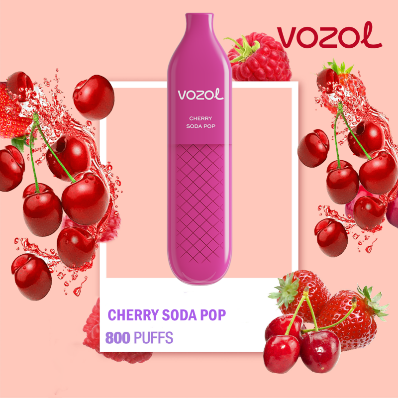 Alien800 Cherry Soda Pop - Tigara electronica de unica folosinta - Vozol