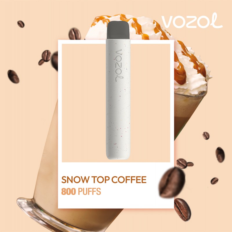 Star800 Snow Top Coffee » Tigara electronica de unica folosinta » Vozol