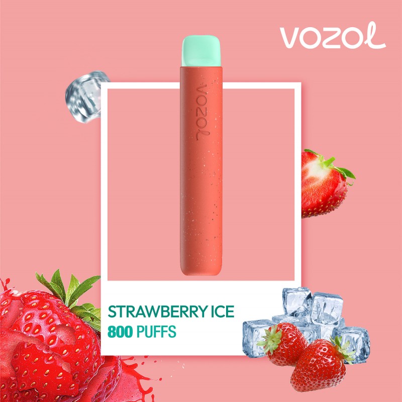 Star800 Strawberry Ice » Tigara electronica de unica folosinta » Vozol