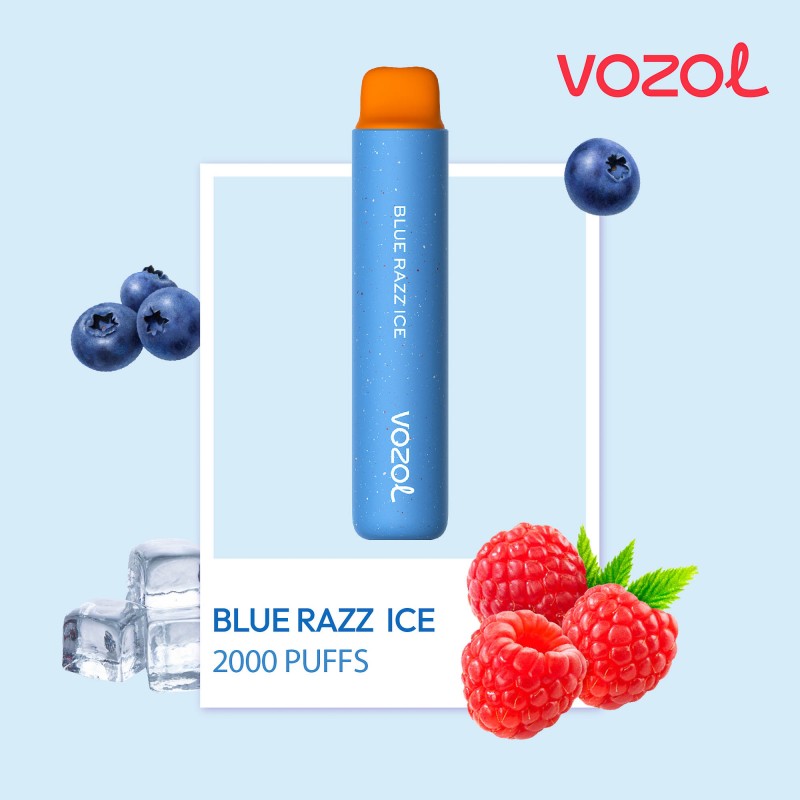 Star2000 Blue Razz Ice - Tigara electronica de unica folosinta - Vozol