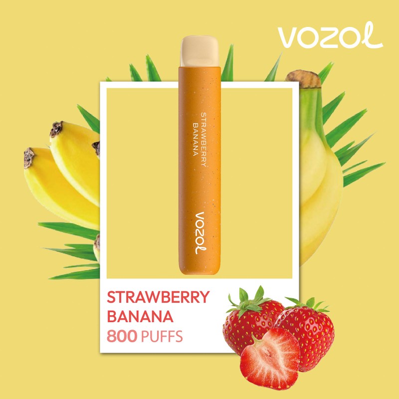 Star800 Strawberry Banana - Tigara electronica de unica folosinta - Vozol
