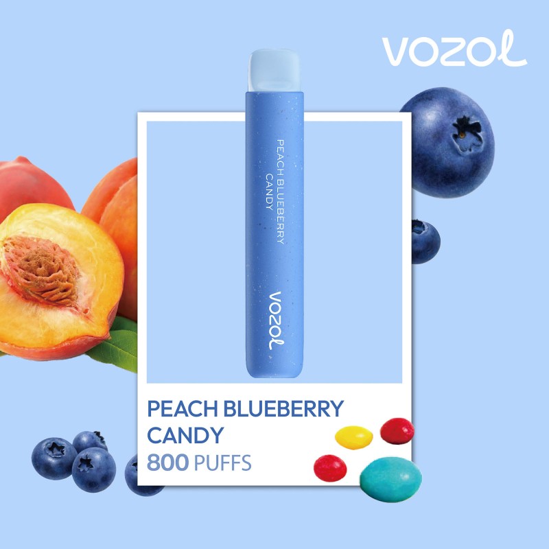Star800 Peach Blueberry Candy - Tigara electronica de unica folosinta - Vozol