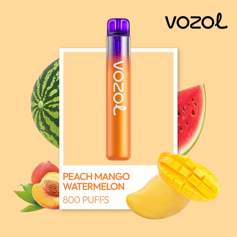 Neon800 Peach Mango Watermelon - Tigara electronica de unica folosinta - Vozol