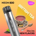 Neon800 British Tea - Tigara electronica de unica folosinta - Vozol