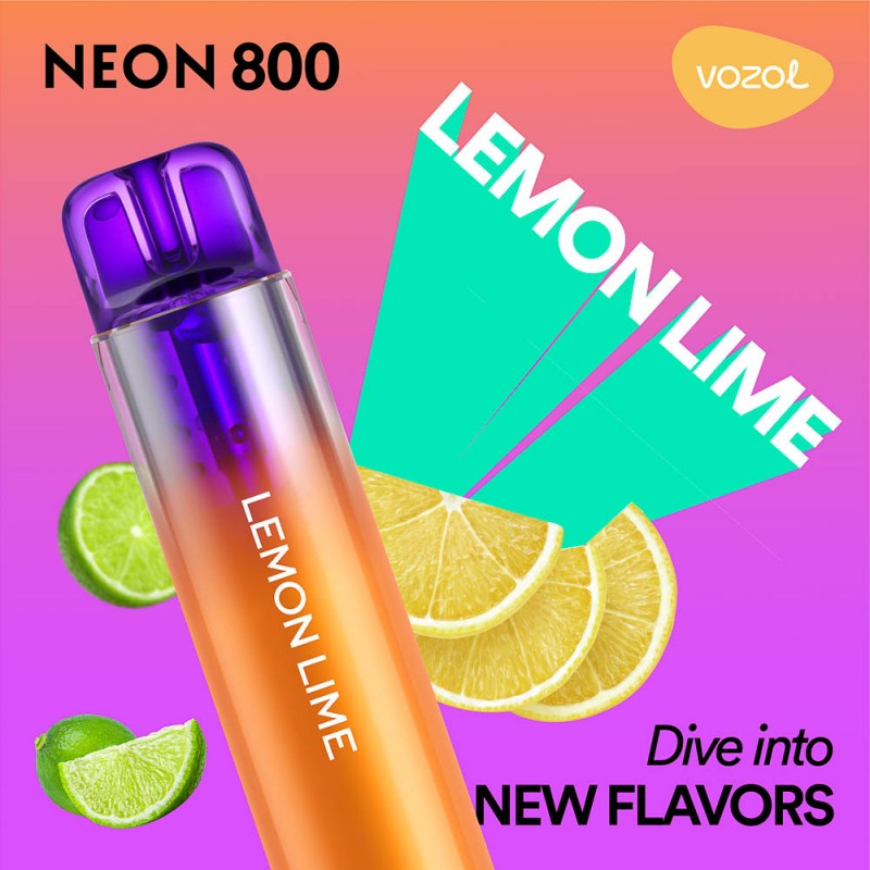 Neon800 Lemon Lime - Tigara electronica de unica folosinta - Vozol