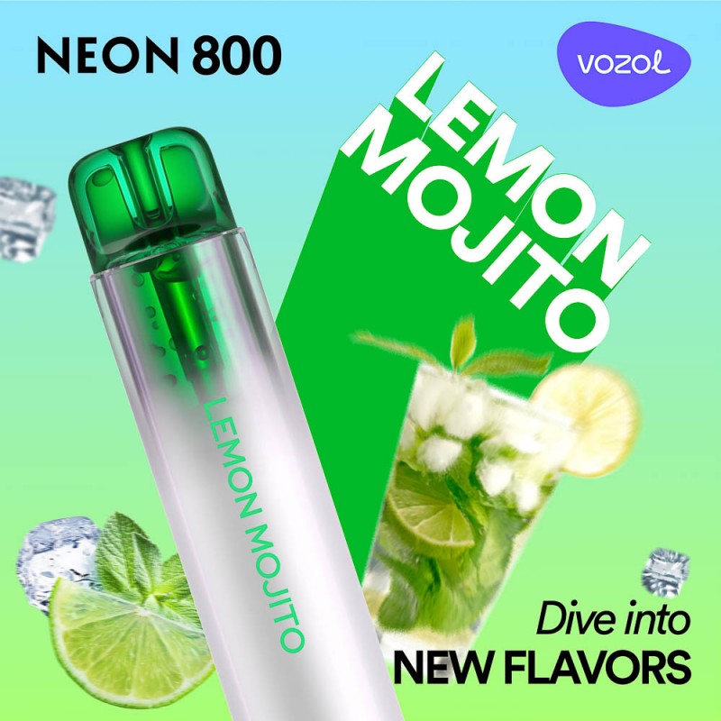 Neon800 Lemon Mojito - Tigara electronica de unica folosinta - Vozol