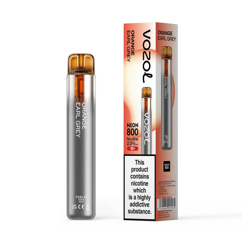 Neon800 ORANGE EARL GREY » Tigara electronica de unica folosinta » Vozol
