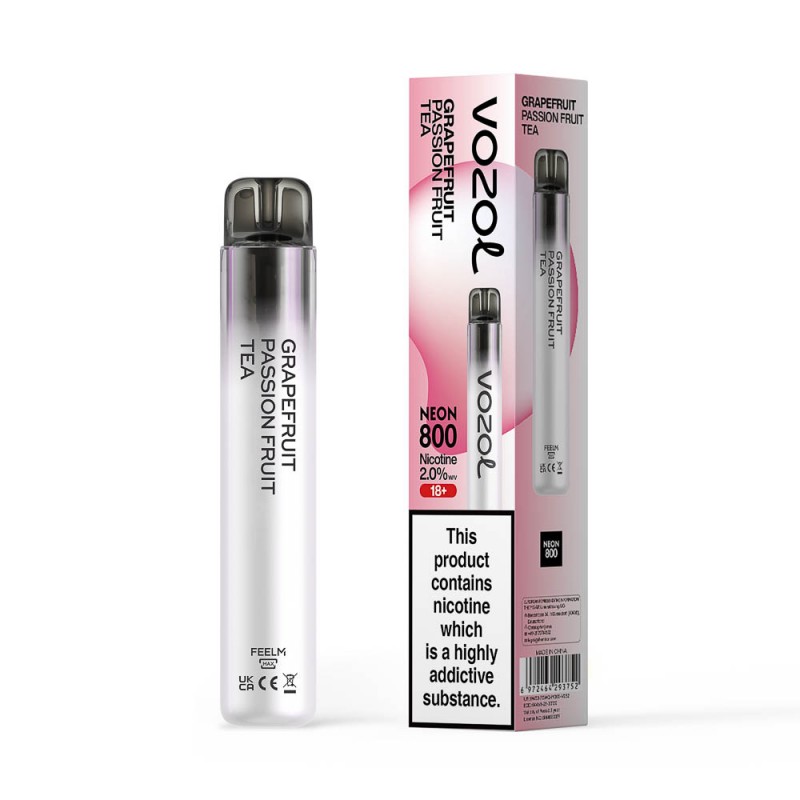 Neon800 GRAPEFRUIT PASSION FRUIT TEA » Tigara electronica de unica folosinta » Vozol