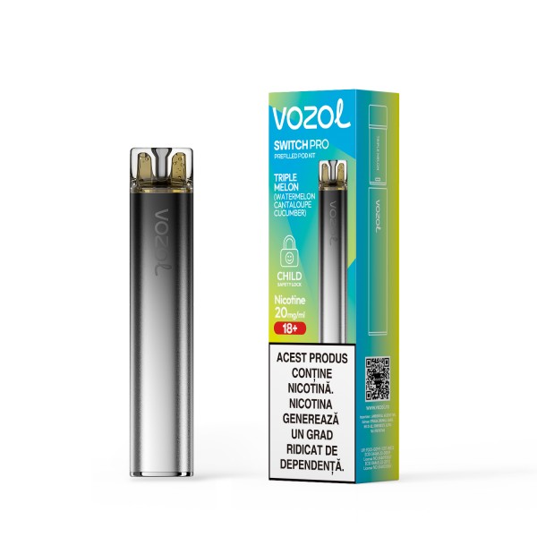 Narghilea electronica reincarcabila KIT SWITCH PRO TRIPL... » Vozol.Ro
