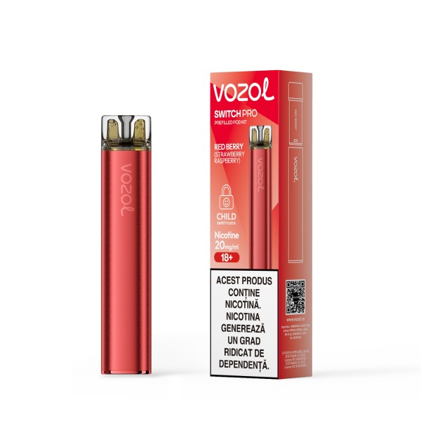 Narghilea electronica reincarcabila KIT SWITCH PRO RED B... » Vozol.Ro