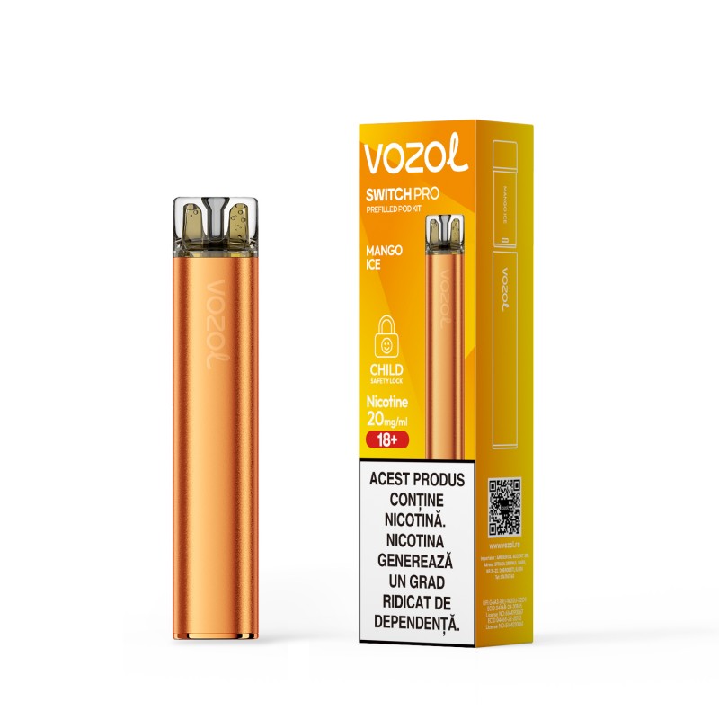 Narghilea electronica reincarcabila KIT SWITCH PRO MANGO... » Vozol.Ro