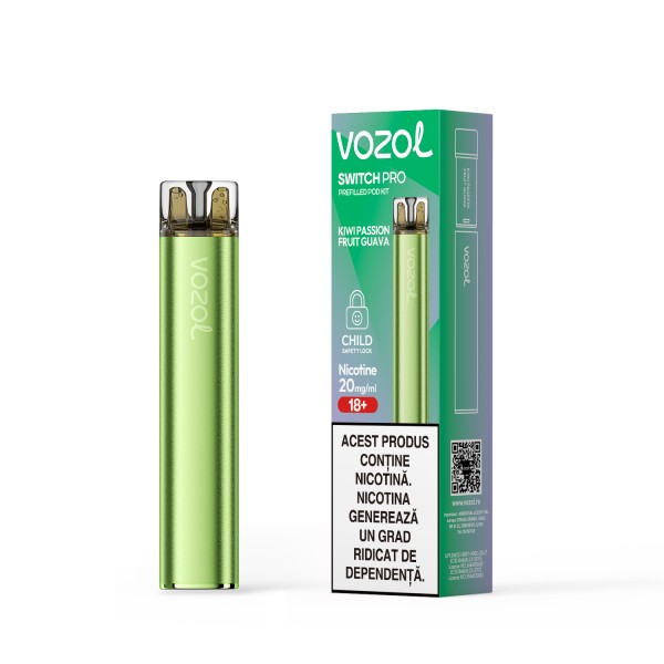 Narghilea electronica reincarcabila KIT SWITCH PRO KIWI ... » Vozol.Ro