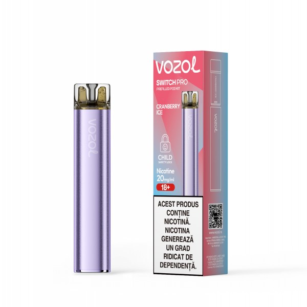 Narghilea electronica reincarcabila KIT SWITCH PRO CRANB... » Vozol.Ro