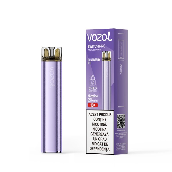 Narghilea electronica reincarcabila KIT SWITCH PRO BLUEB... » Vozol.Ro