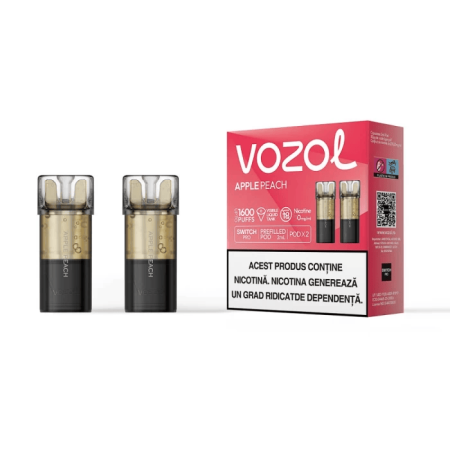 Cartus de unica folosinta SWITCH PRO APPLE PEACH 0 NICOT... » Vozol.Ro