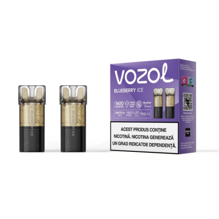 Cartus de unica folosinta SWITCH PRO BLUEBERRY ICE 0 NIC... » Vozol.Ro