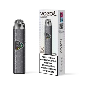 Narghilea electronica reincarcabila KIT ACE GO POD BLACK... » Vozol.Ro