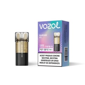 Narghilea electronica reincarcabila SWITCH PRO BLUE RAZZ ICE SINGLE POD | GALASUN